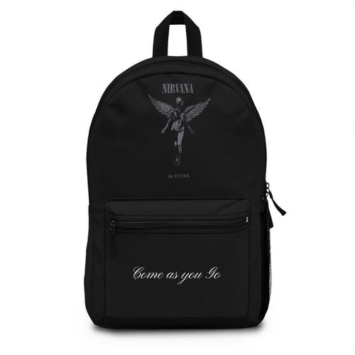 Backpack Nirvana Graphic Print