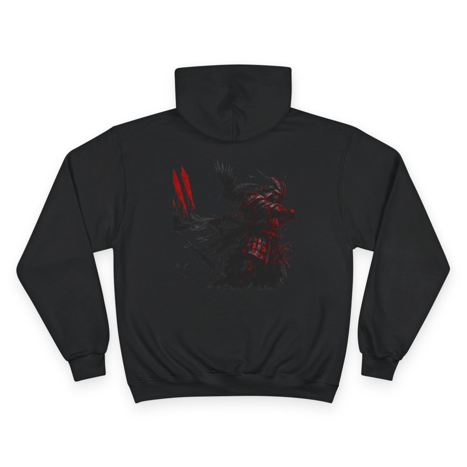 Edgy Graphic Champion Hoodie