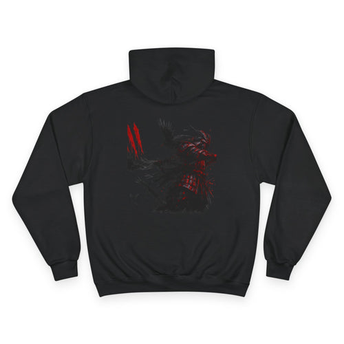 Edgy Graphic Champion Hoodie